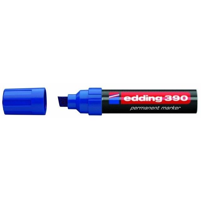 Permanentne marker Edding 390 sinine, 4-12mm