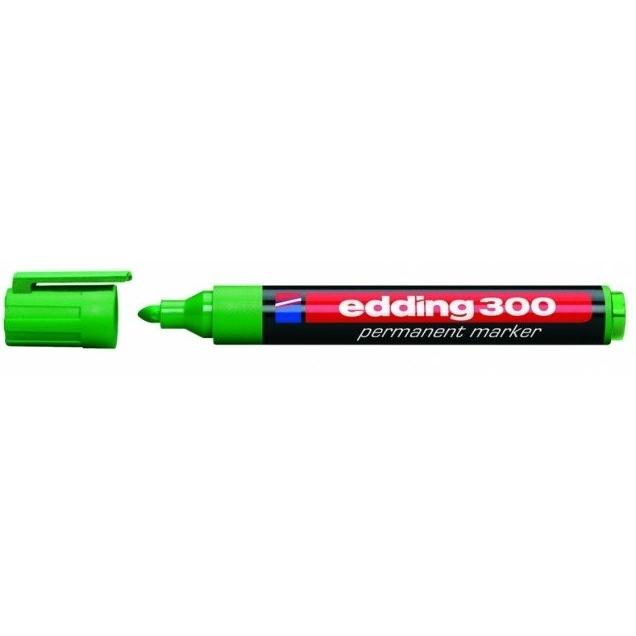 Permanentne marker Edding 300 A8 roheline, 1,5-3mm