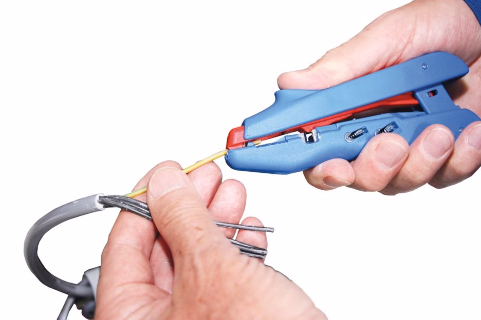 Kaablikoorija, lõikur ja hülsipress WEICON Duo-crimp No 300 - Pilt 3
