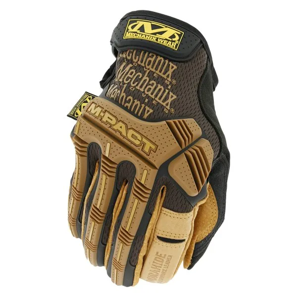 Kindad Mechanix Durahide™ M-Pact must/pruun, suurus XL