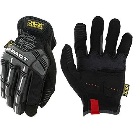 Kindad Mechanix M-Pact Open Cuff must/hall, suurus XXL