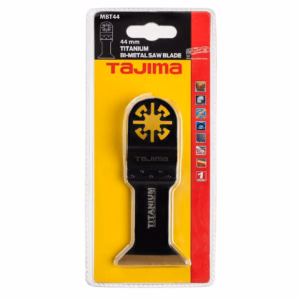 Multitööriista bimetall titaanium kattega saetera, sirge 44mm. Puidule, plastikule ja metallile