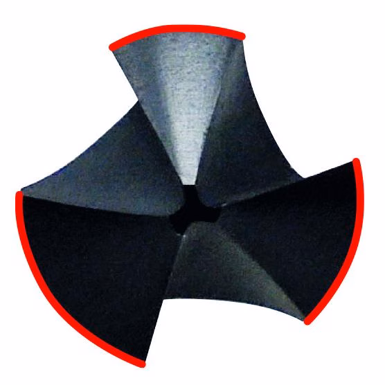 Süvistite puurikomplekt Al-Cro 12,4/16,5/20,5 mm KS3 Bohrcraft - Pilt 2