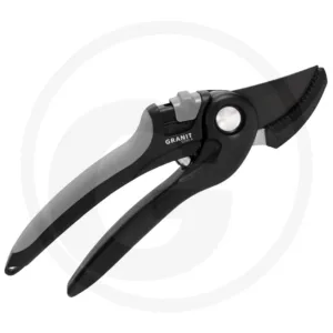 Oksakäärid alasitüüpi teradega 208mm. Kuivad lillede ja okste lõikamiseks. GRANIT BLACK EDITION