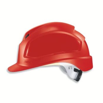 Kiiver Uvex pheos B-WR red w. vent.