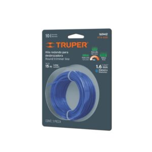 Ümar trimmeri jõhv 1.6mm/15m Truper®