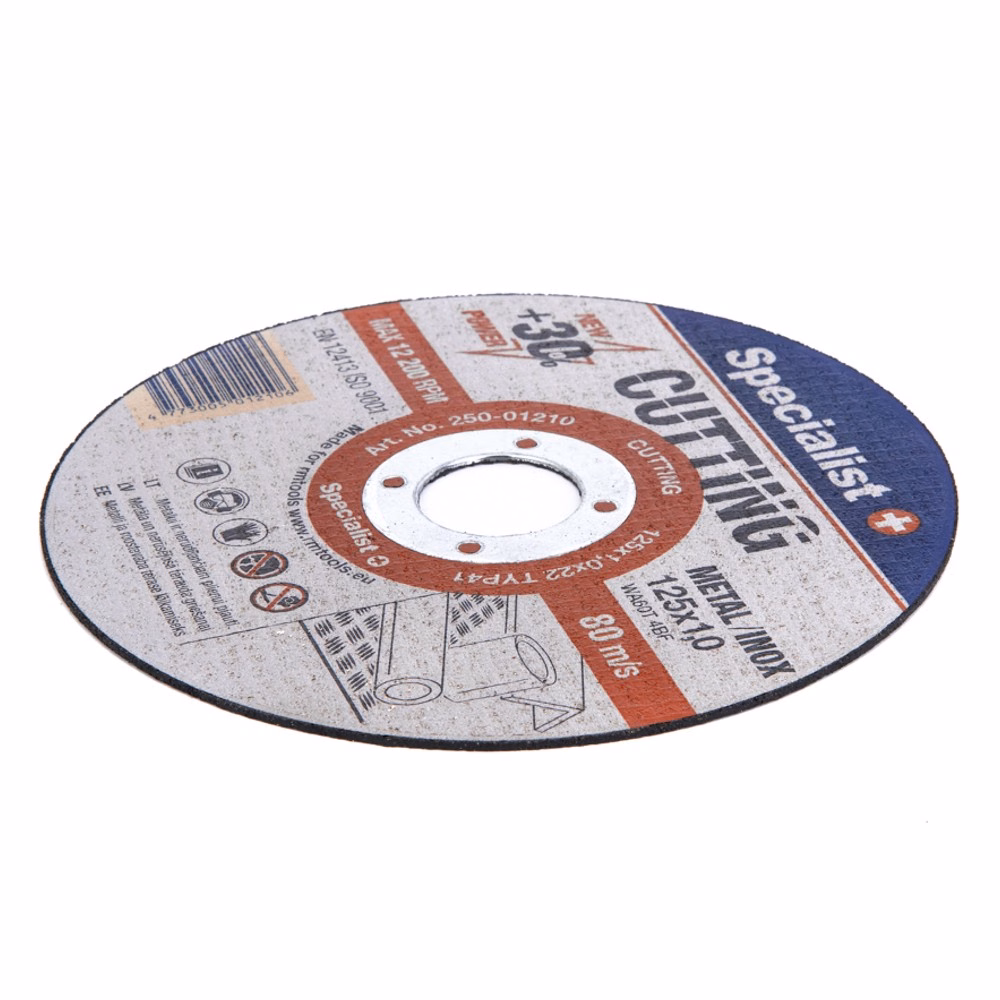 Lõikeketas 125x1x22 mm, metallile/inox - Pilt 2