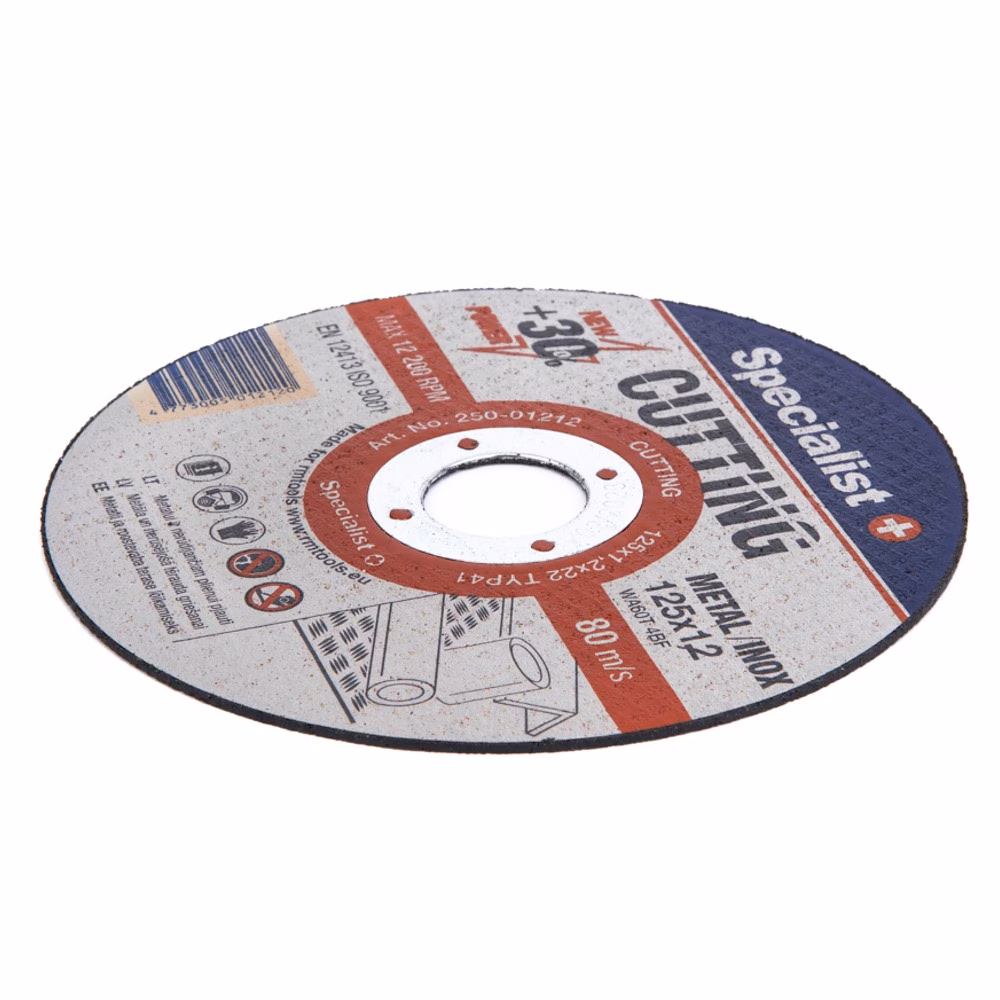 Lõikeketas 125x1,2x22 mm, metallile/inox - Pilt 3