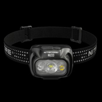 Nitecore NU33 700lm LED laetav pealamp valge ja punase valgusega