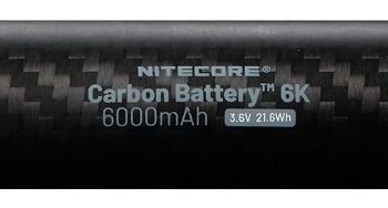 Nitecore Carbon Battery 6K ,USB-C 6000mAh akupank.