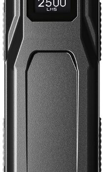 Taskulamp Nitecore EDC23 2500lm, valgusvihk max 230 meetrit. USB-C laetav, eriti õhuke.