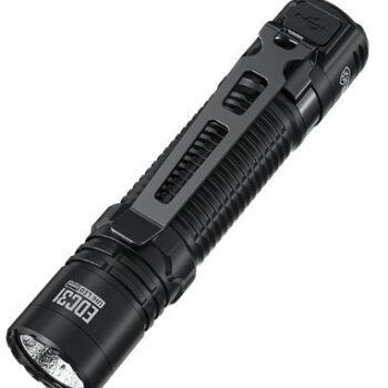 Taskulamp Nitecore EDC31 3500lm, valgusvihu ulatus kuni 380m. USB-C laetav.