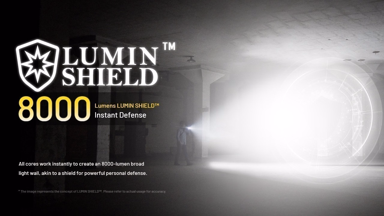 Taskulamp Nitecore EDC37 8000lm, valgusvihu ulatus 420m. USB-C laetav. - Pilt 13