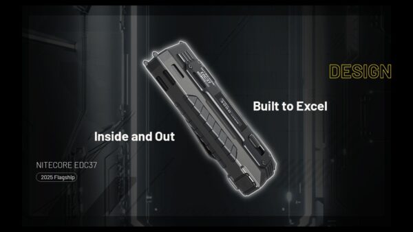 Taskulamp Nitecore EDC37 8000lm, valgusvihu ulatus 420m. USB-C laetav. - Image 20