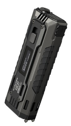 Taskulamp Nitecore EDC37 8000lm, valgusvihu ulatus 420m. USB-C laetav.