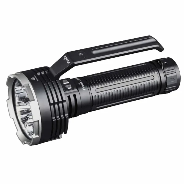 Taskulamp FENIX LR80R LED, 18000 lum, valgusvihu ulatus kuni 1130m, laetav USB-C ga.