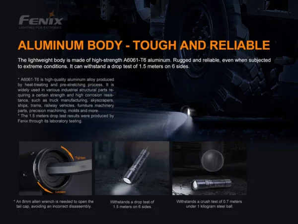 Taskulamp WF30RE IECEx ATEX CSA äärmuslikesse oludesse. LED, 280 lum, valgusvihu ulatus kuni 170m, laetav USB-C ga. - Image 12