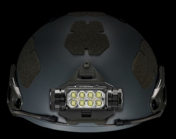 Pealamp Nitecore HC65M UHE, taktikaline. 2000lm valgusvihu ulatus kuni 220m. USB-C laetav, NVG kinnitusega.