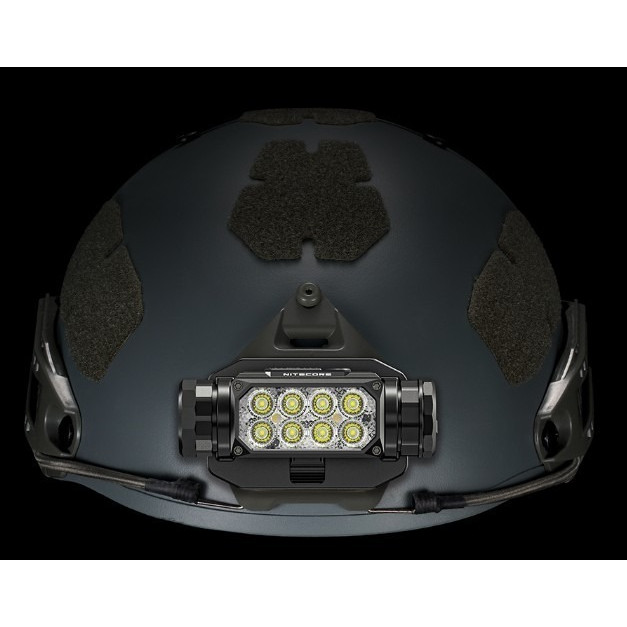 Pealamp Nitecore HC65M UHE, taktikaline. 2000lm valgusvihu ulatus kuni 220m. USB-C laetav, NVG kinnitusega.