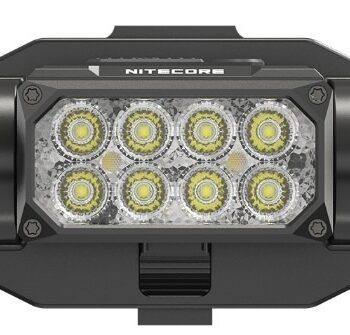 Pealamp Nitecore HC65M UHE, taktikaline. 2000lm valgusvihu ulatus kuni 220m. USB-C laetav, NVG kinnitusega.