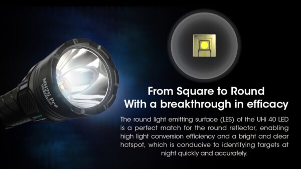Taskulamp Nitecore MH25 Pro. 3300lm valgusvihu ulatus kuni 705m. Laetav USB-Cga. IP68. - Image 12