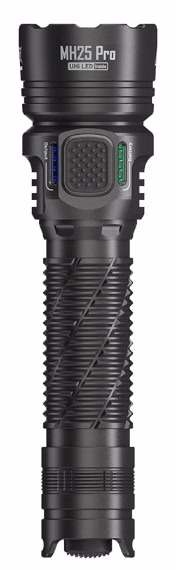 Taskulamp Nitecore MH25 Pro. 3300lm valgusvihu ulatus kuni 705m. Laetav USB-Cga. IP68. - Pilt 3