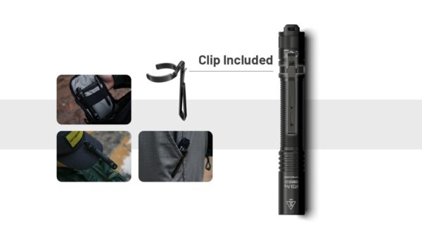 Taskulamp Nitecore MT2A Pro 1000lm, valgusvihu ulatus kuni 255m. LED laetav taskulamp.IP68. - Image 15