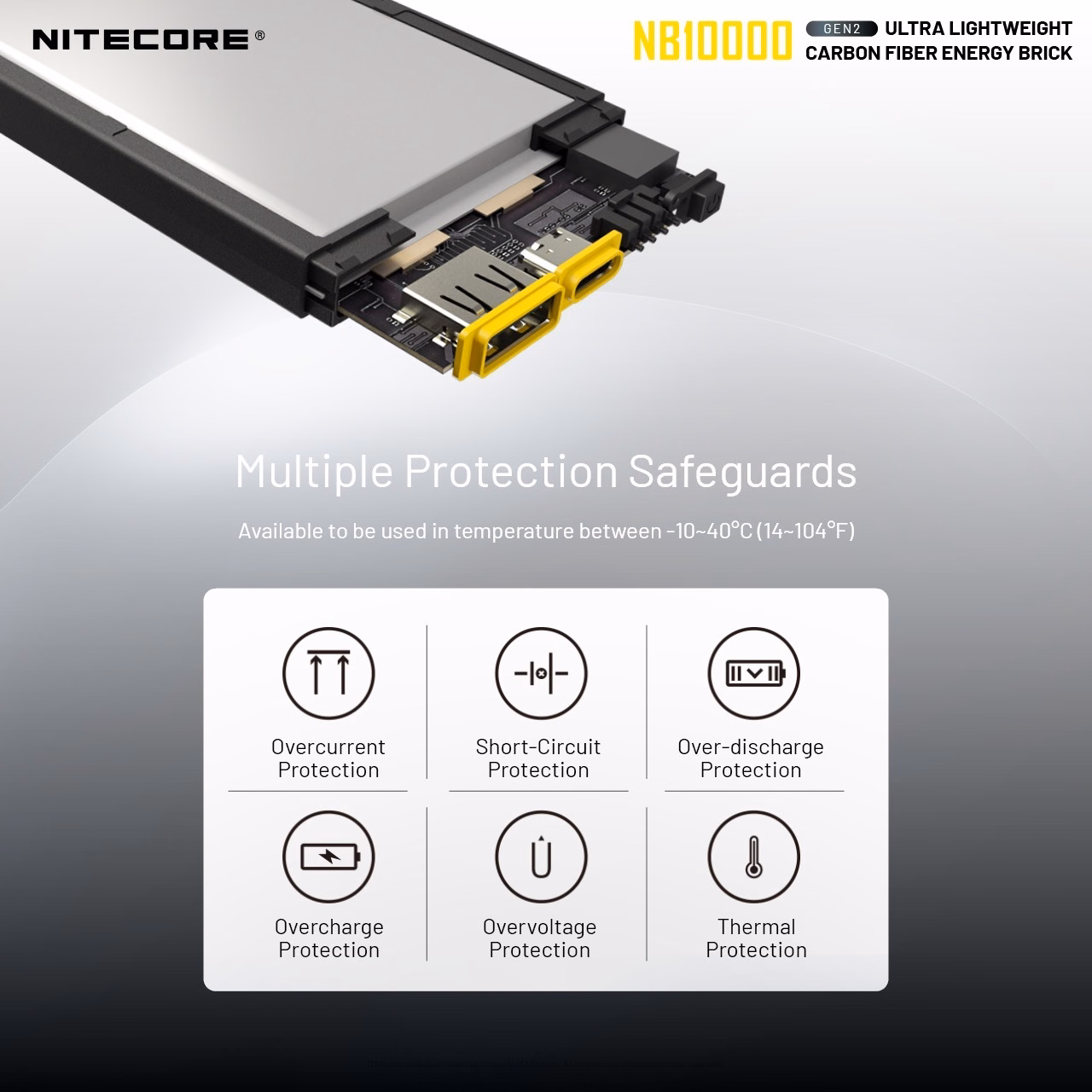 Akupank Nitecore NB10000 Gen 2 kiirlaadimisega. USB/USB-C topeltpordiga 10000mAh akupank. - Pilt 18