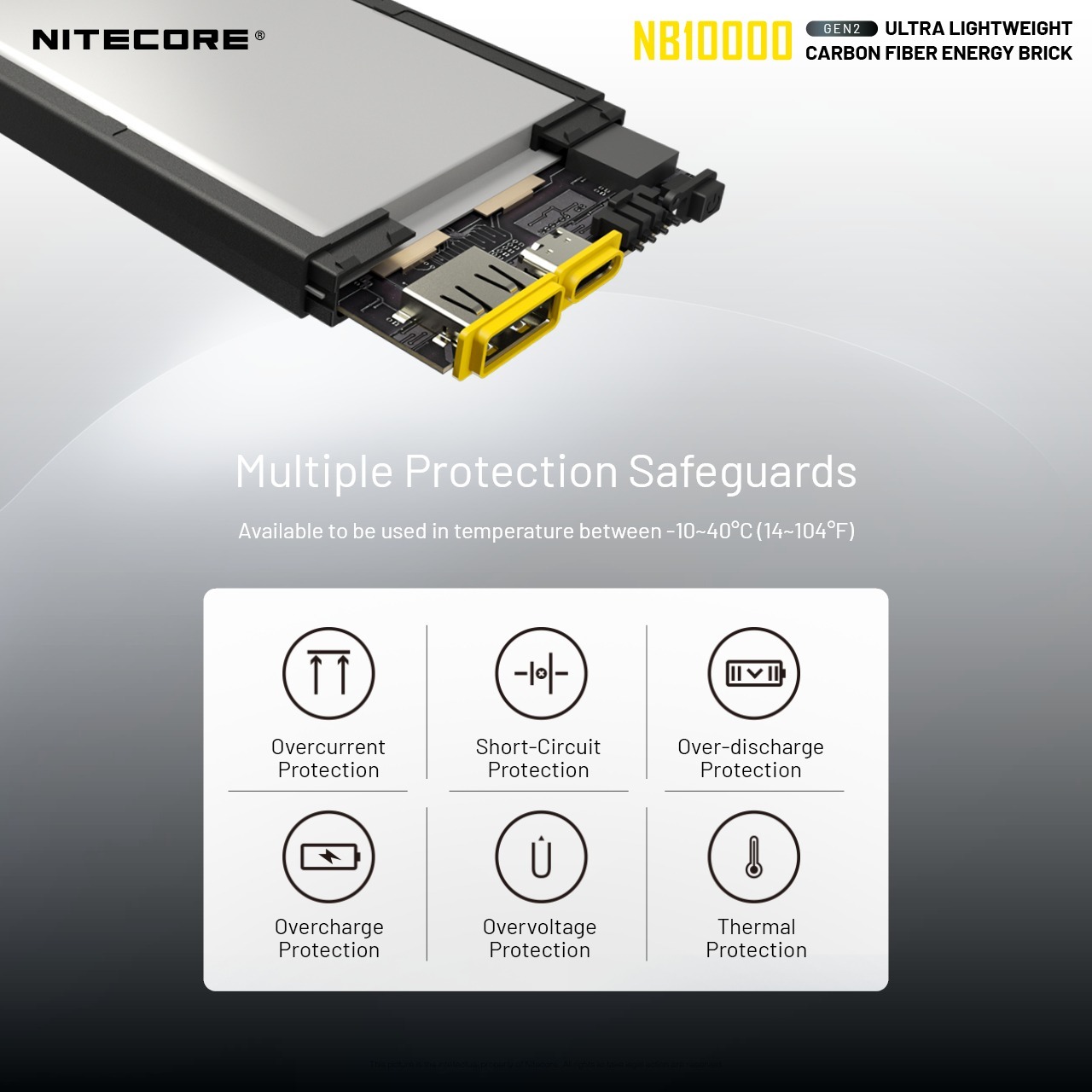 Akupank Nitecore NB10000 Gen 2 kiirlaadimisega. USB/USB-C topeltpordiga 10000mAh akupank. - Image 18