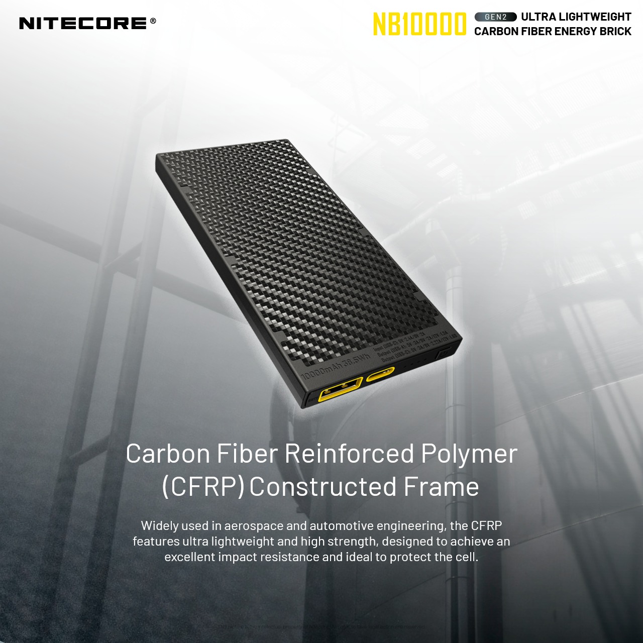 Akupank Nitecore NB10000 Gen 2 kiirlaadimisega. USB/USB-C topeltpordiga 10000mAh akupank. - Image 5