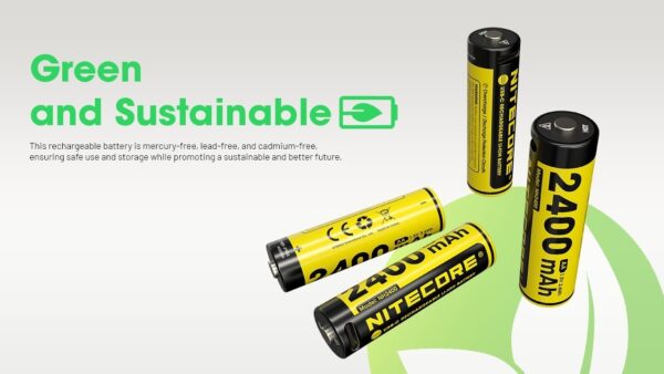 Aku Nitecore NH2400 2400 mAh. USB-C laetav AA aku (1 tk). - Image 10