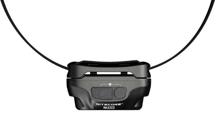 Pealamp Nitecore NU33, valge ja punase valgusega. 700lm, valgusvihu ulatus kuni 135m. LED laetav. IP66. - Image 3