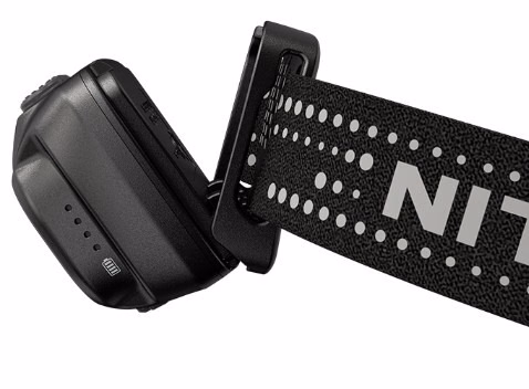 Pealamp Nitecore NU33, valge ja punase valgusega. 700lm, valgusvihu ulatus kuni 135m. LED laetav. IP66. - Pilt 4