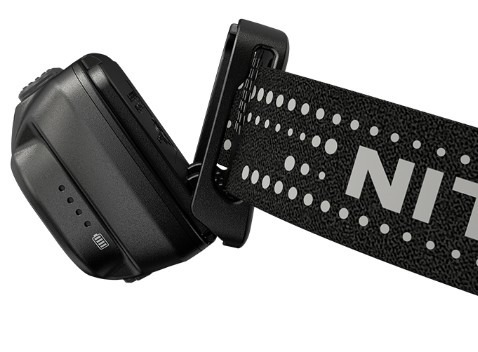 Pealamp Nitecore NU33, valge ja punase valgusega. 700lm, valgusvihu ulatus kuni 135m. LED laetav. IP66. - Image 4