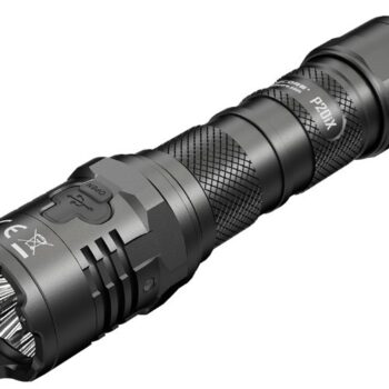 Taskulamp taktikaline Nitecore P20iX 4000lm, valgusvihu ulatus 221m. USB-C laetav. IP68.