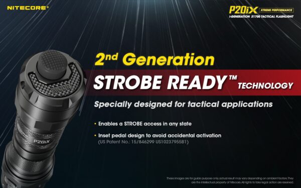 Taskulamp taktikaline Nitecore P20iX 4000lm, valgusvihu ulatus 221m. USB-C laetav. IP68. - Image 13