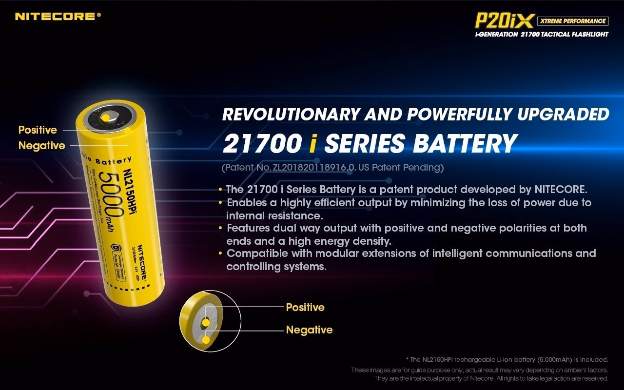 Taskulamp taktikaline Nitecore P20iX 4000lm, valgusvihu ulatus 221m. USB-C laetav. IP68. - Pilt 18