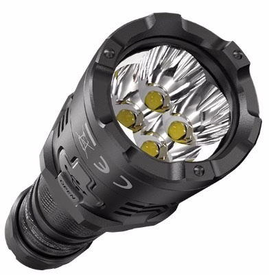 Taskulamp taktikaline Nitecore P20iX 4000lm, valgusvihu ulatus 221m. USB-C laetav. IP68. - Pilt 3