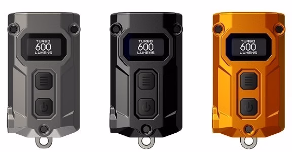 Taskulamp / võtmehoidja Nitecore TINI-3 600lm mitmevärviline, valgusvihu ulatus kuni 90m. USB-C laetav. - Pilt 5