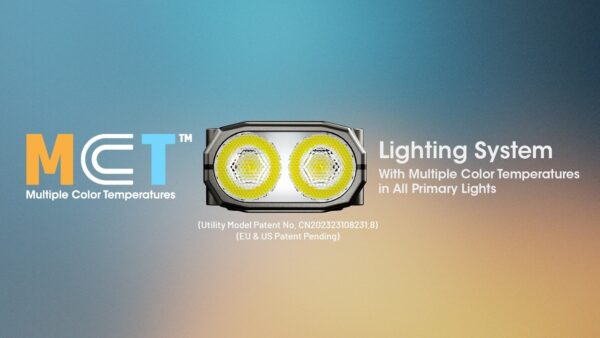Taskulamp / võtmehoidja Nitecore TINI-3 600lm mitmevärviline, valgusvihu ulatus kuni 90m. USB-C laetav. - Image 8