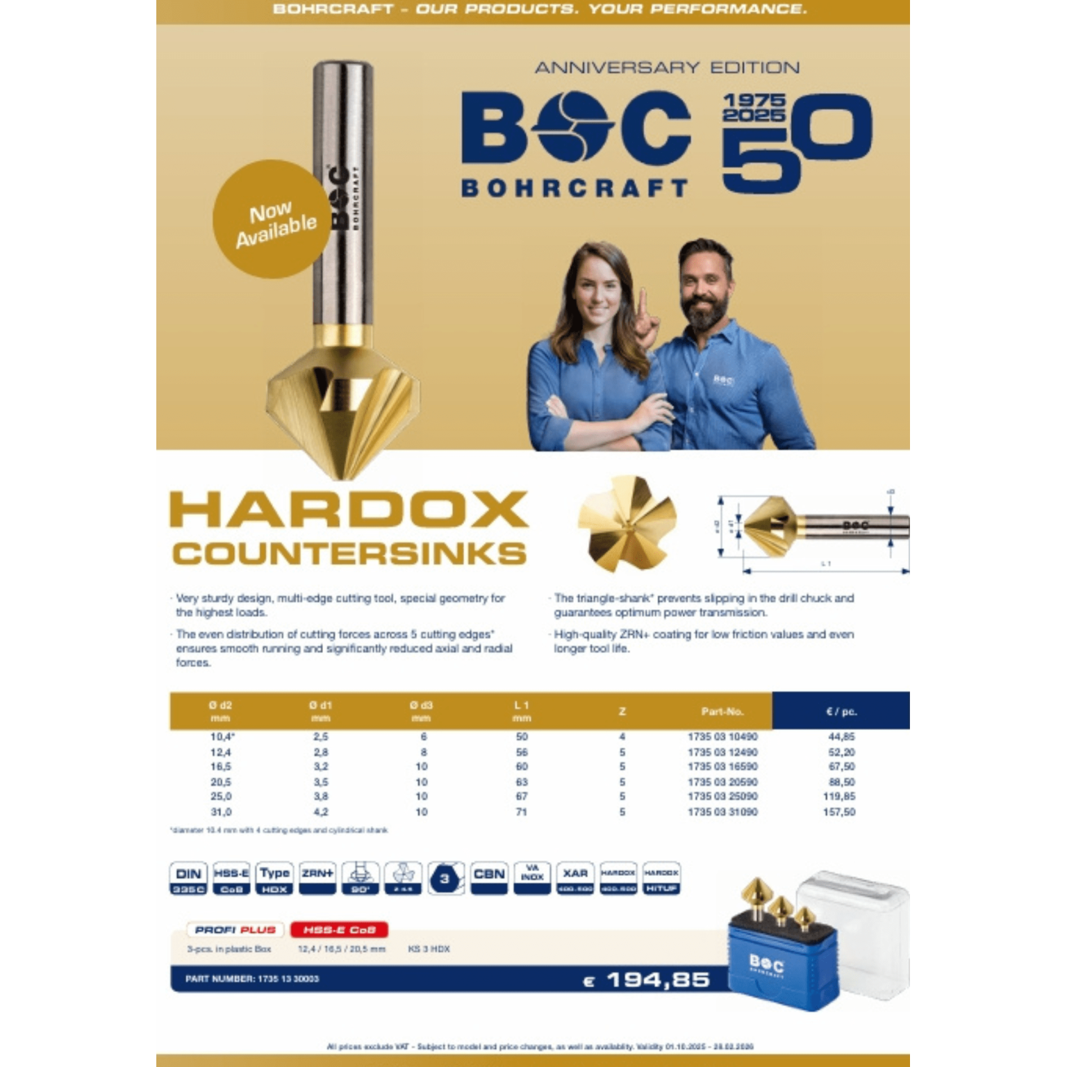 Bohrcraft kataloog 2025
