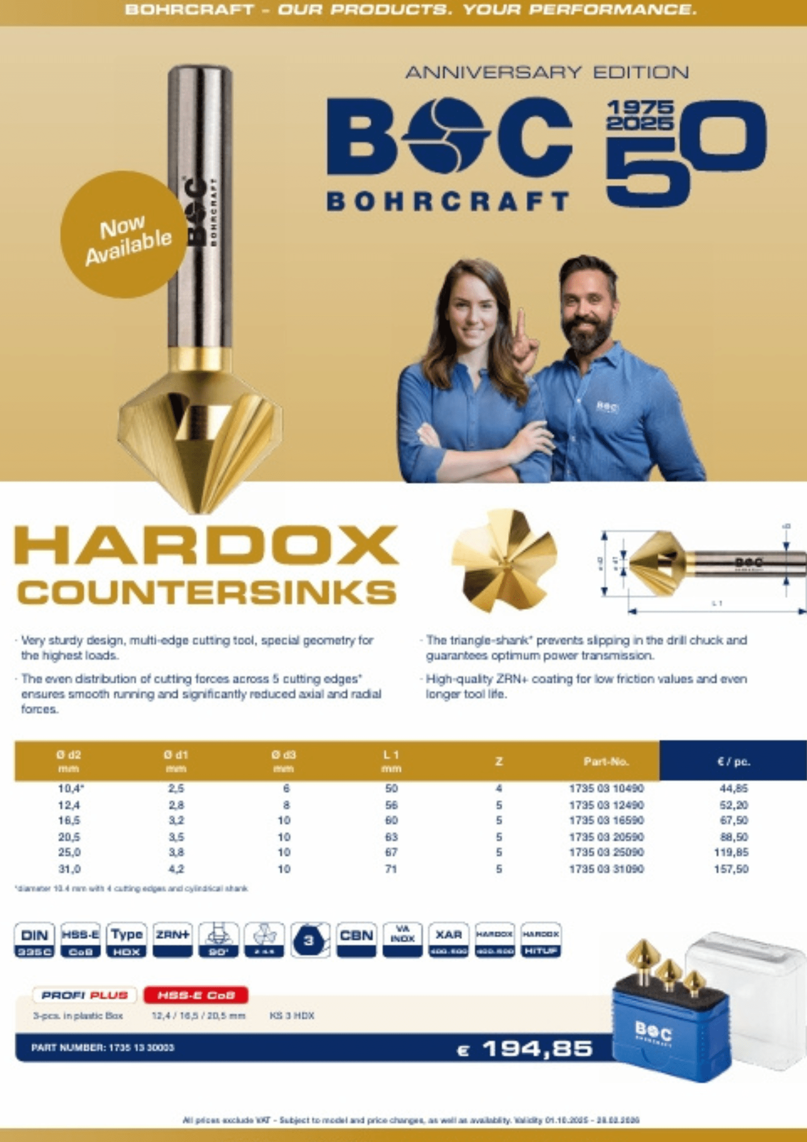 Bohrcraft – 50 aastat kvaliteeti – juubelikataloog täis hea hinnaga tööriistatarvikuid! Bohrcrafti uus sooduskataloog on kohal!See ei ole lihtsalt järjekordne k