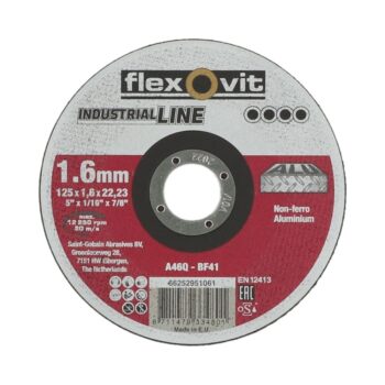 Alumiiniumi lõikeketas 125×1,6×22,23 A46Q-BF41 Industrial