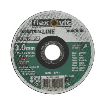 Kivi lõikeketas 125×3,0x22,23 C30S-BF41 Industrial