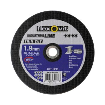 Metalli lõikeketas 230×1,9×22,23 A46T-BF41 Industrial Thin Cut