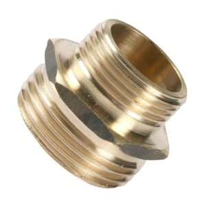 Jätkutükk 1"väliskeere - 3/4" väliskeere messing *
