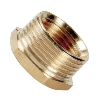 Adapter 3/4" väliskeere - 1/2" sisekeere messing *