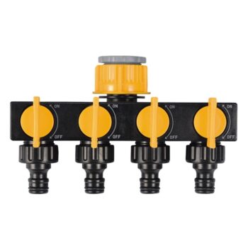 Neljakohaline kraaniühendus 1"-3/4"