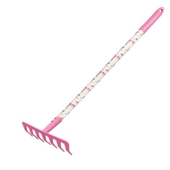 Laste metallreha 64cm roosa