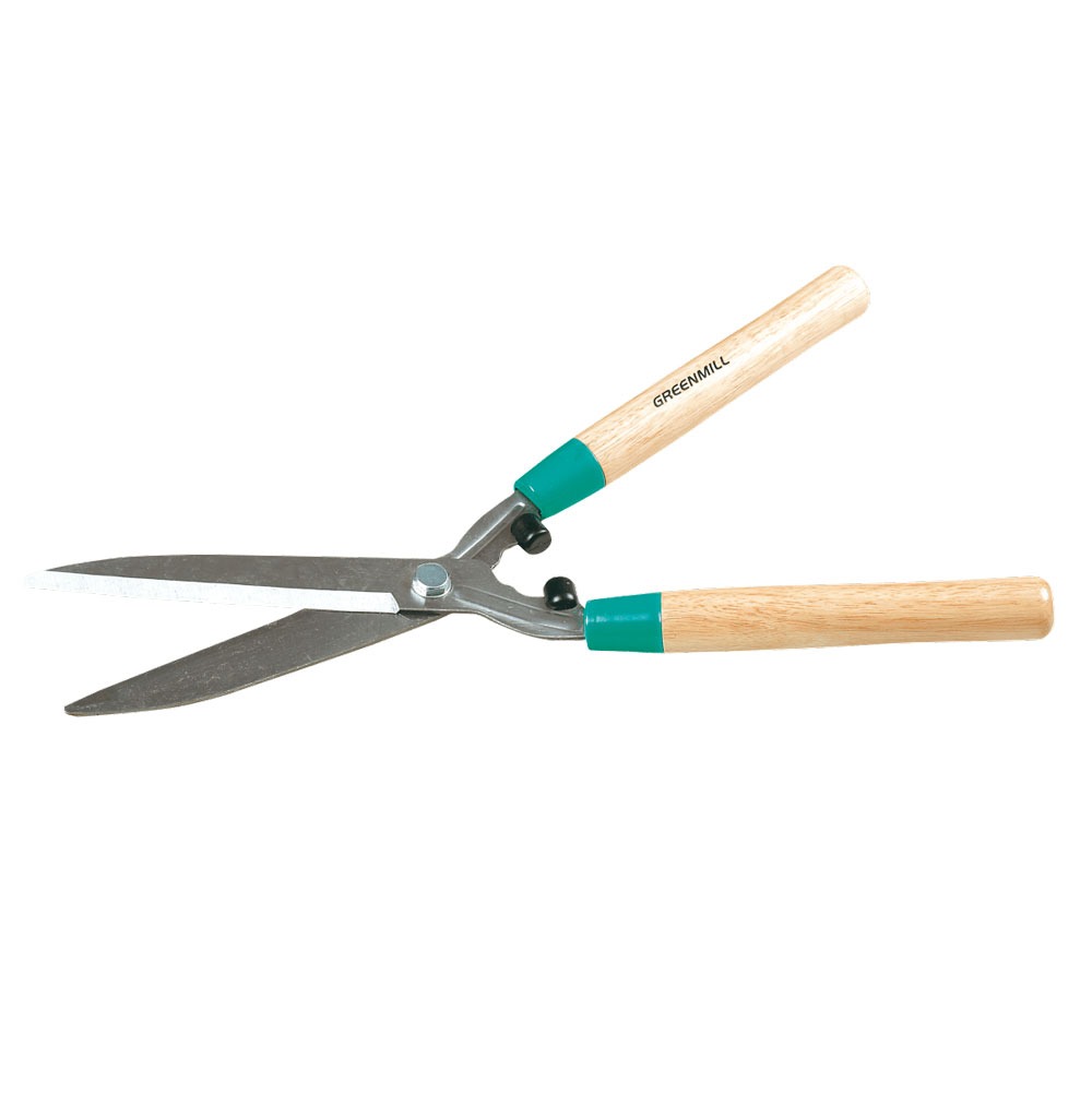 Hekikäärid 20cm sirge tera puitkäepide